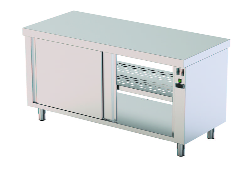 Mesa caliente central pasante MM-1600 Mesa caliente central pasante MM-1600