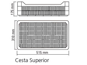 Cesta Superior Armario Csa600 Cesta Superior Armario Csa600