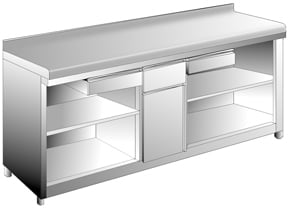 Mesa Cafetera Mac-2060-O Mesa Cafetera Mac-2060-O