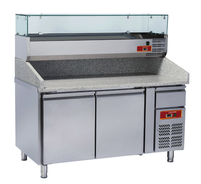 MESAS REFRIGERADAS PARA PIZZAS/ ENSALADAS FONDO 700 MESAS REFRIGERADAS PARA PIZZAS/ ENSALADAS FONDO 700