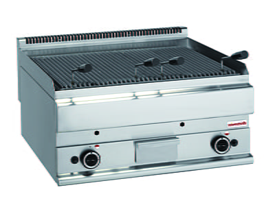 Barbacoa a gas de sobremesa de piedra volcánica S.650 SV 657 GRL Barbacoa a gas de sobremesa de piedra volcánica S.650 SV 657 GRL