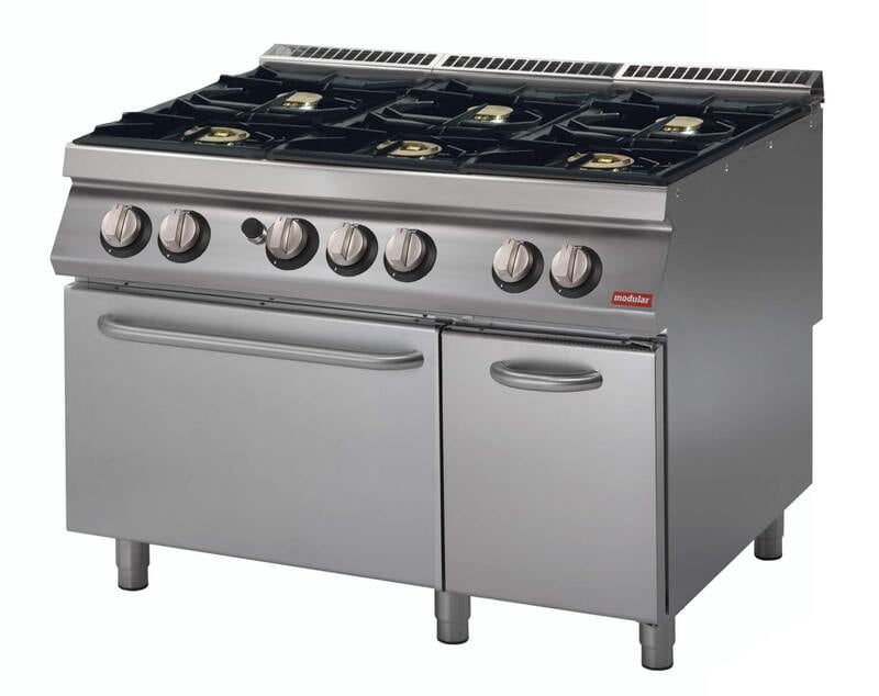 Cocina a gas con horno S.700 SV 712 CFGBI Cocina a gas con horno S.700 SV 712 CFGBI