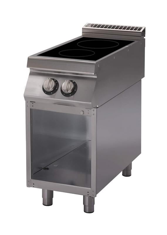 Cocina eléctrica vitrocerámica de mueble abierto S.700 SV 74 PVE Cocina eléctrica vitrocerámica de mueble abierto S.700 SV 74 PVE