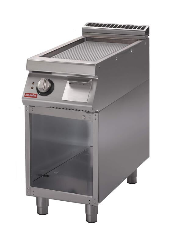 Fry-Top eléctrico sobre mueble abierto S.700 SV 74 FTRES-CR Fry-Top eléctrico sobre mueble abierto S.700 SV 74 FTRES-CR