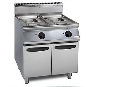 Freidora a gas S.700 con quemadores fuera de la cuba SV 78 FRG17 VL