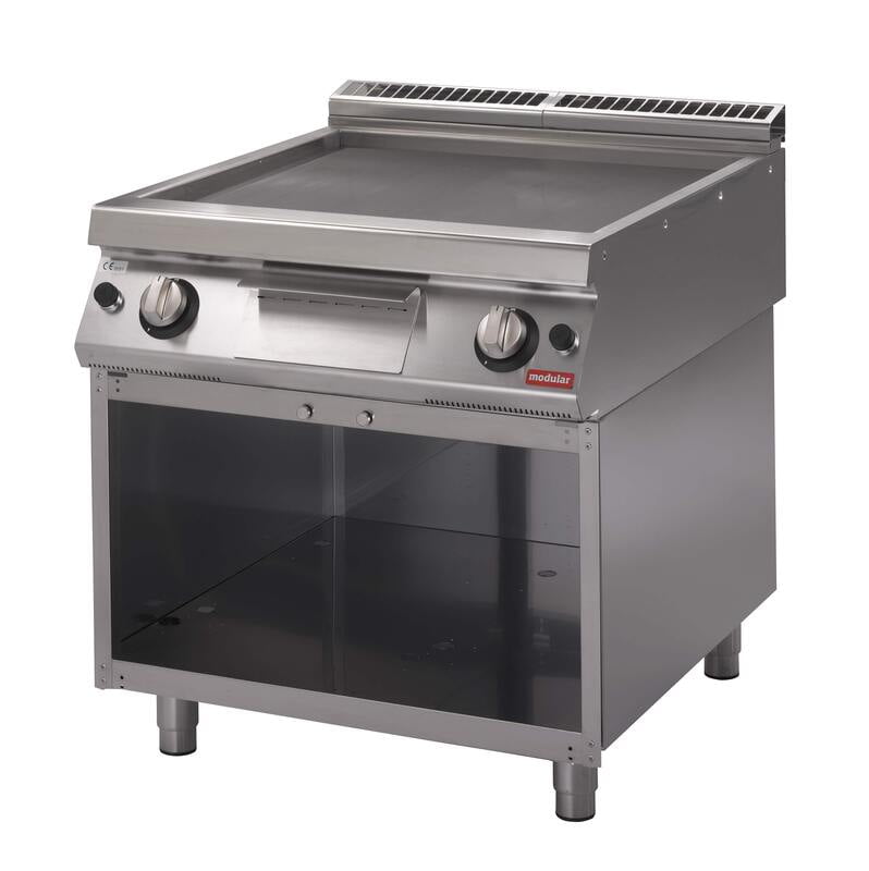 Fry-top a gas Lisa sobre mueble abierto S.900 SV 98 FTGS Fry-top a gas Lisa sobre mueble abierto S.900 SV 98 FTGS
