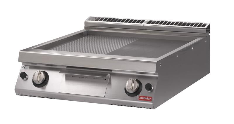 Fry-top a gas 2/3 Lisa 1/3 ranurado de sobremesa S.900 SV 98 FTRGS-T Fry-top a gas 2/3 Lisa 1/3 ranurado de sobremesa S.900 SV 98 FTRGS-T