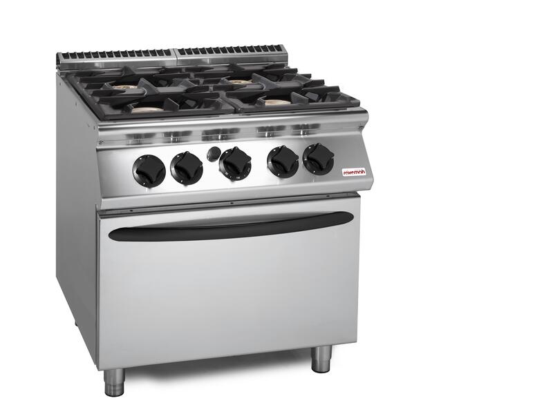 Cocina 4 Fuegos Con Horno A Gas Sv 98 Cfg-Pw (Potenciada)