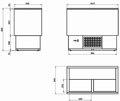 Enfriadores de botellas EBE-100-G Enfriadores de botellas EBE-100-G