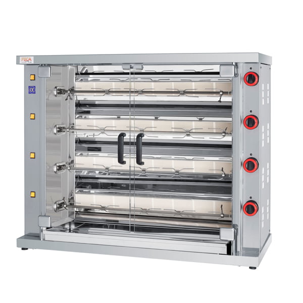 Asador de 4 espadas a gas Asador de 4 espadas a gas