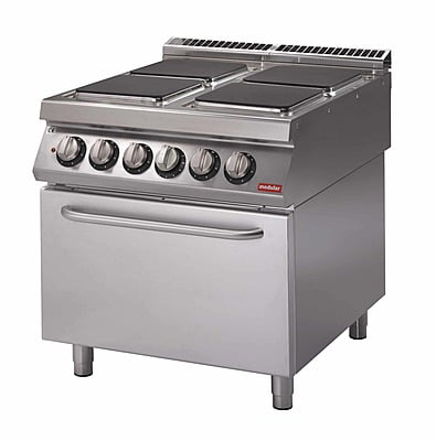 Cocina eléctrica de placa cuadrada con horno S.700 SV 78 CFEQ Cocina eléctrica de placa cuadrada con horno S.700 SV 78 CFEQ