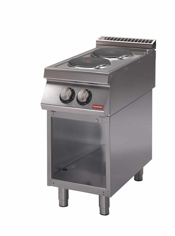 Cocina eléctrica de placa redonda y mueble abierto S.700 SV 74 PCE Cocina eléctrica de placa redonda y mueble abierto S.700 SV 74 PCE