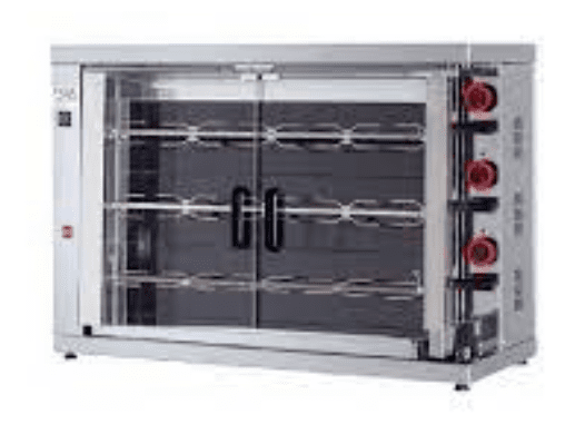 Asador de 3 espadas eléctrico simple Asador de 3 espadas eléctrico simple