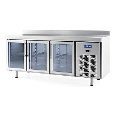 INFRICOOL MESA FONDO 700 3 PUE CRISTAL