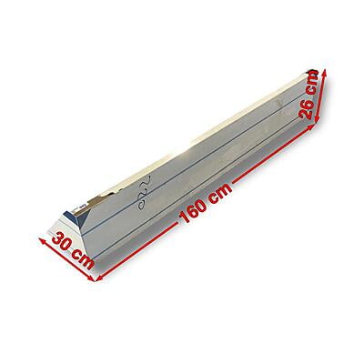 Estantería mural lisa 30x160x26 Estantería mural lisa 30x160x26