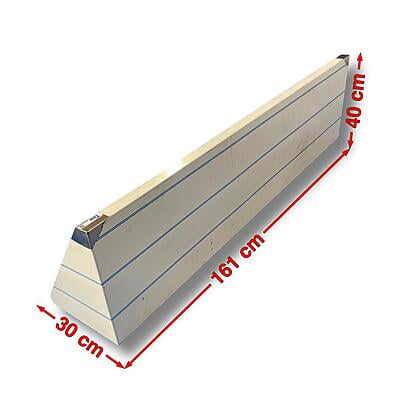 Estantería mural lisa 30x161x40 Estantería mural lisa 30x161x40