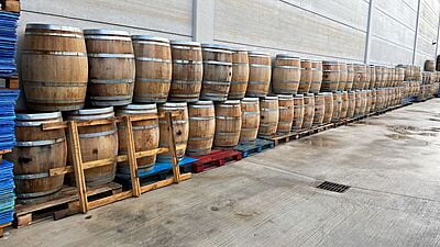 Barrica / Tonel de madera para vinos (100 unidades) Barrica / Tonel de madera para vinos (100 unidades)