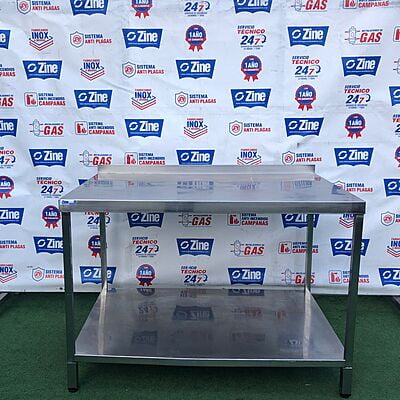 Mesa de trabajo Inox 120x80x85cm Mesa de trabajo Inox 120x80x85cm