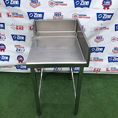 Mesa de salida para lavavajillas 60x70x90cm Mesa de salida para lavavajillas 60x70x90cm