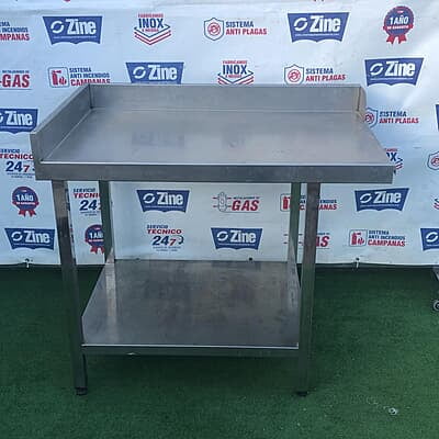 Mesa de salida para lavaplatos cúpula 109x74x88 Mesa de salida para lavaplatos cúpula 109x74x88