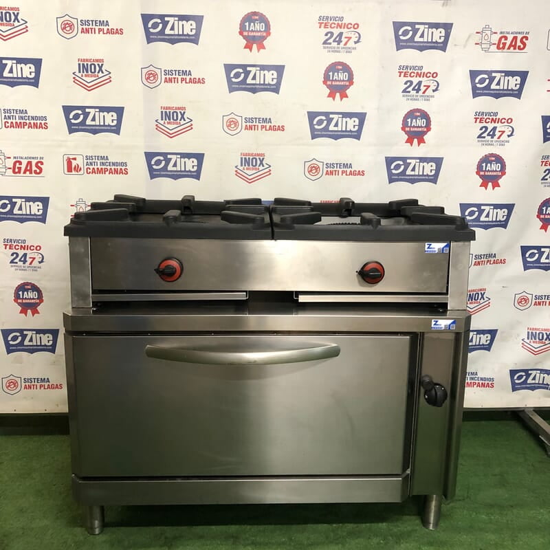 Cocina de 2 fuegos con horno (FALTAN MEDIDAS) Cocina de 2 fuegos con horno (FALTAN MEDIDAS)