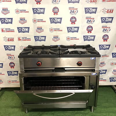 Cocina de 2 fuegos con horno (FALTAN MEDIDAS) Cocina de 2 fuegos con horno (FALTAN MEDIDAS)