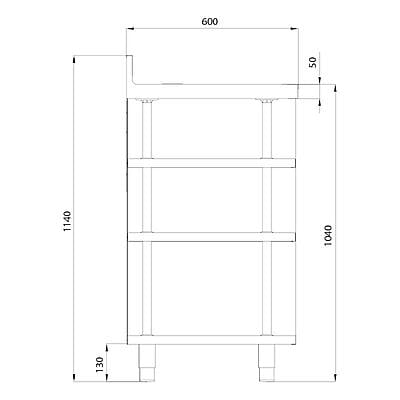 Mueble cafetero MCAF 1500 Mueble cafetero MCAF 1500