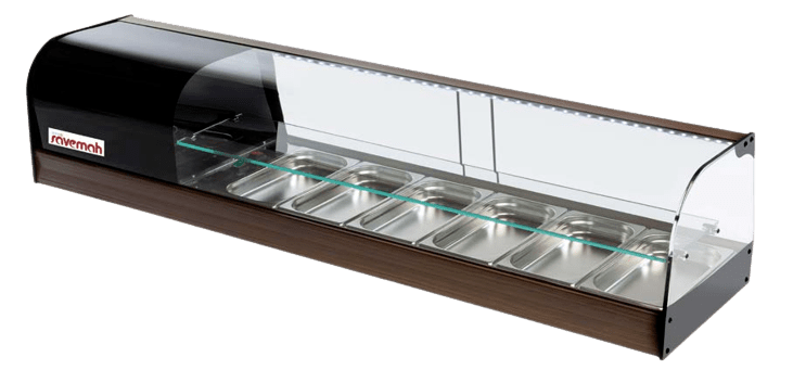 Enfriadores de tapas para cubetas grupo incorporado doble piso ET-8 D INOX Enfriadores de tapas para cubetas grupo incorporado doble piso ET-8 D INOX