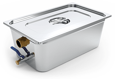 Separador de grasas inox portátil, 28 l Separador de grasas inox portátil, 28 l