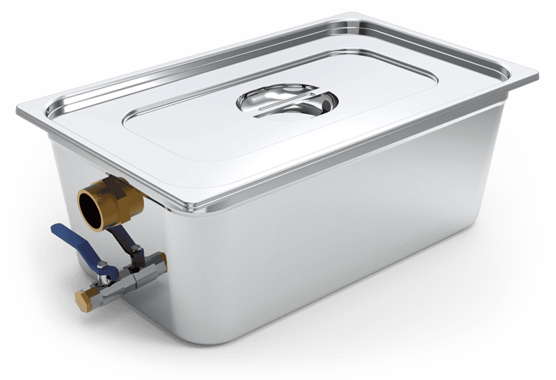 Separador de grasas inox portátil, 28 l Separador de grasas inox portátil, 28 l