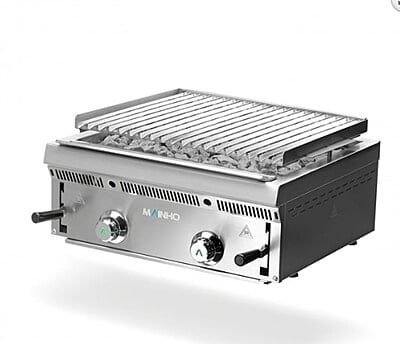PARRILLA BRAS GRILL 60 INOX. ACANALADA