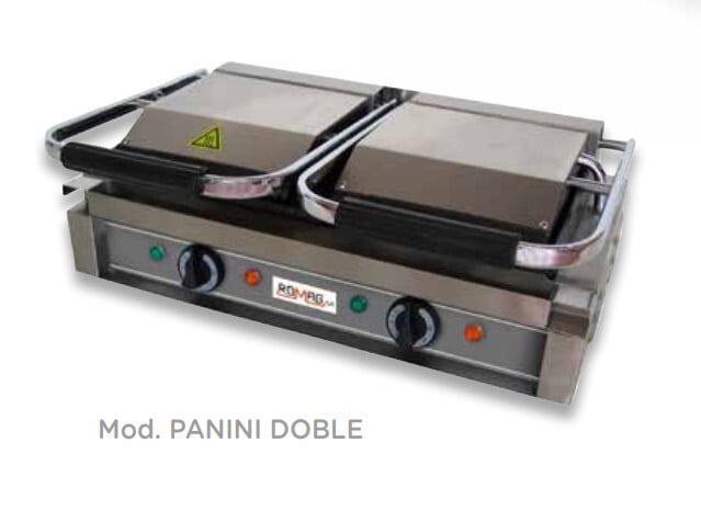 Sandwicheras Piastras Panini doble Romagsa Sandwicheras Piastras Panini doble Romagsa