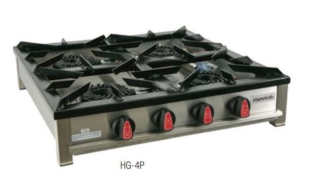Hornillo a gas 4 fuegos HG-4P Hornillo a gas 4 fuegos HG-4P