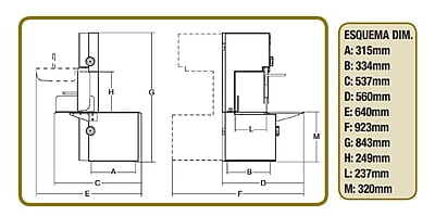 S0 1840 Inox Start Sierra De Huesos Profesional S0 1840 Inox Start Sierra De Huesos Profesional