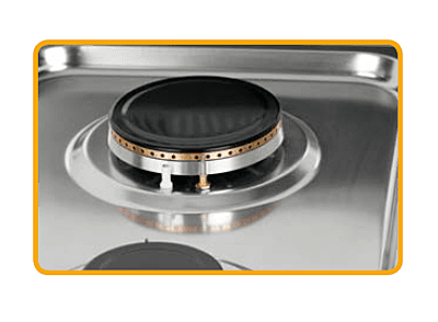 Cocina a gas 4 fuegos SERIE 600 CG-4F