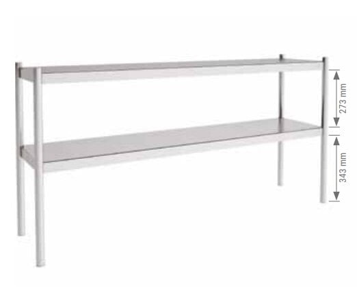 Estanteria Sobremesa Doble Desm. Dim:1100X350X700 Estanteria Sobremesa Doble Desm. Dim:1100X350X700