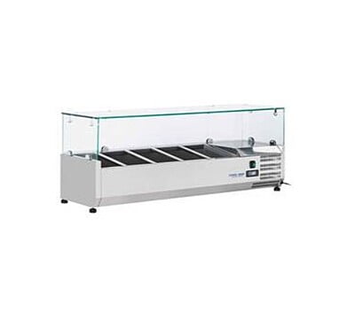 Sobrevitrina refrigerada Tapa Cristal Cool Head VRX 12/33 Sobrevitrina refrigerada Tapa Cristal Cool Head VRX 12/33