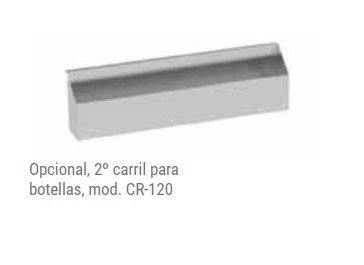 2º carril rápido para botellas en muebles cocteleros 2º carril rápido para botellas en muebles cocteleros