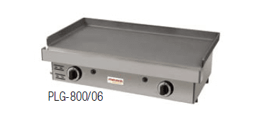 Plancha a gas de 6 mm PLG-800/06