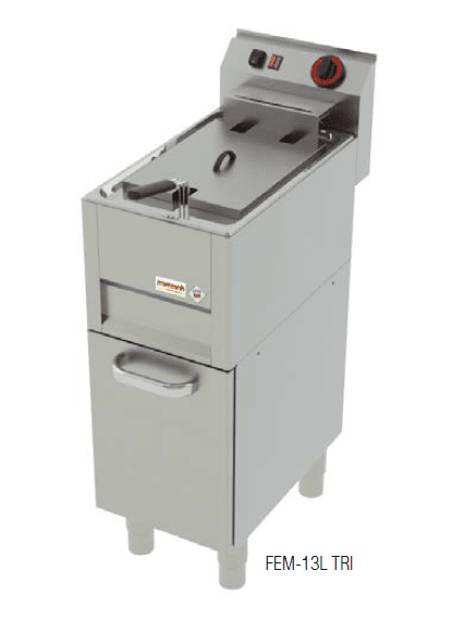 Freidora eléctrica de mueble S.600 FEM-13L TRIFÁSICA Freidora eléctrica de mueble S.600 FEM-13L TRIFÁSICA