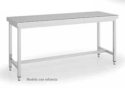Mesa Trabajo Central Sin Estante Dim:1800X700X850 Mm Mesa Trabajo Central Sin Estante Dim:1800X700X850 Mm