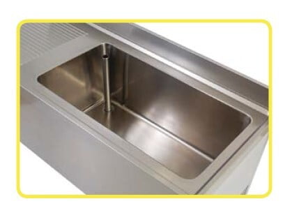 Fregadero gran capacidad sin bastidor 1800 x 700 Escurridor derecha Fregadero gran capacidad sin bastidor 1800 x 700 Escurridor derecha