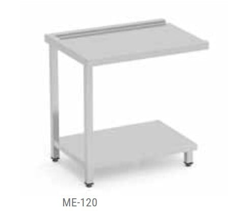 Mesa de salida Lavado sin estante 120x60 Mesa de salida Lavado sin estante 120x60