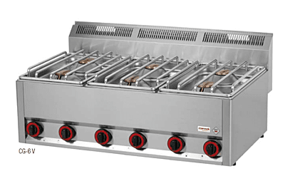 Cocina a gas S.600 CG-6 V