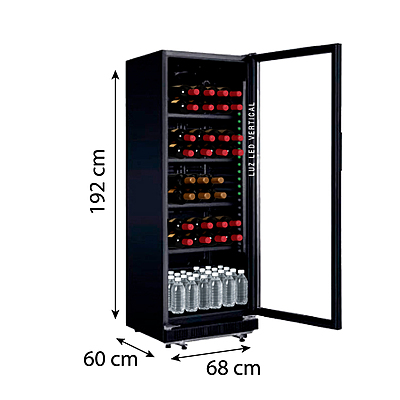 Expositor vertical refrigerado LGT-460WL Expositor vertical refrigerado LGT-460WL