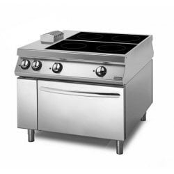Cocina eléctrica vitrocerámica con horno S.700 SV 78 CFVE Cocina eléctrica vitrocerámica con horno S.700 SV 78 CFVE