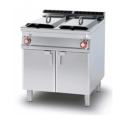 Freidora trifásica 18+18L con mueble 2 senos F2/18-78ET Freidora trifásica 18+18L con mueble 2 senos F2/18-78ET