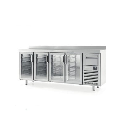 Frente mostrador con puerta de cristal FMPP 2500 CR Frente mostrador con puerta de cristal FMPP 2500 CR