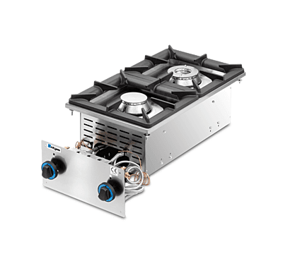 Cocinas a gas encastrable de 2 fuegos ME/02-1N1S-SA Cocinas a gas encastrable de 2 fuegos ME/02-1N1S-SA