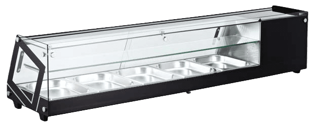 Enfriadores de tapas para cubetas grupo incorporado doble piso cristal plano ETPR-7 D Enfriadores de tapas para cubetas grupo incorporado doble piso cristal plano ETPR-7 D